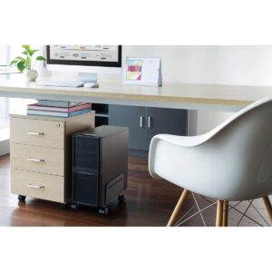 CPU support med hjul Neomounts CPU-M100BLACK