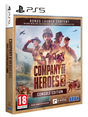 Company of Heroes 3 - Console Edition (Steelbook) - Sony PlayStation 5 - Strategi