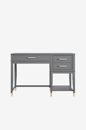 CosmoLiving by Cosmopolitan - Hæve-/sænkebord Westerleigh - Grå - Skriveborde - - Homeroom