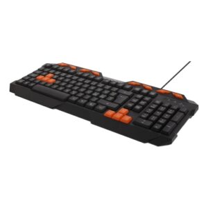 DELTACO Deltaco DK110 Gaming Tastatur, Anti-Ghosting, USB, Nordic 7333048028907 Modsvarer: N/A
