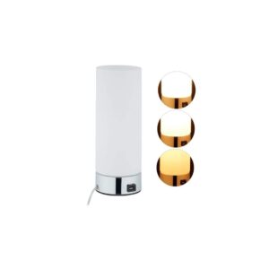 Dæmpbar bordlampe med USB