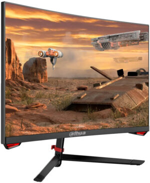Dahua Technology DHI-LM24-E230C PC Skærm - 23,6", 1920x1080@165Hz, VA, 1ms, 2xHDMI, DisplayPort - Sort