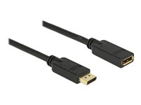 DeLOCK 20 pin DisplayPort han -> 20 pin DisplayPort hun 15 m Sort