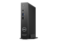 Dell OptiPlex 3000 Thin Client - Tynd klient - DTS 1 x Pentium Silver N6005 / op til 3.3 GHz - RAM 8 GB - SSD 256 GB - NVMe, Class 35 - UHD Graphics - IEEE 802.11ax (Wi-Fi 6E), Bluetooth, Gigabit Ethernet - Win 10 IoT Enterprise 2021 LTSC - skærm: ingen - sort - BTP - med 3 års Dell ProSupport