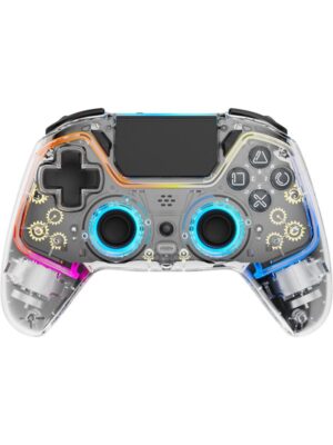 Deltaco GAM-169-T - Transparent - Wireless Controller - Sony PlayStation 4