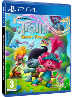 DreamWorks Trolls Remix Rescue - Sony PlayStation 4 - Action