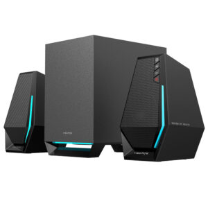 Edifier G1500 MAX Højttalersæt RGB m/Subwoofer (Bluetooth/USB/3,5mm) Sort