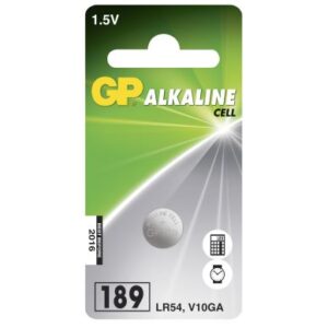 GP BATTERIES GP 389 / 390 / AG10 / LR54 / LR1130 102004 Modsvarer: N/A