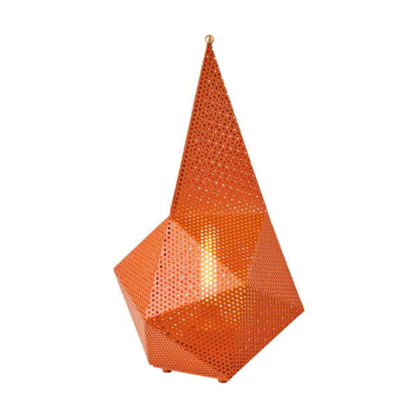 GUBI Bagdad bærbar lampe International orange