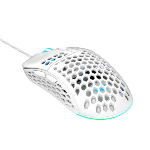 Gaming mus m/RGB (7 knapper) Hvid - Nordic Gaming Vapour