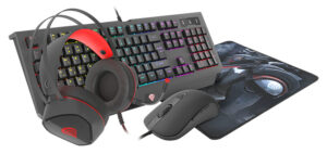 Genesis Combo Gaming Sæt (Headset/Tastatur/Mus/Musemåtte)