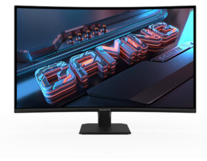 Gigabyte GS32QC Kurvet PC Skærm - 31,5", 2560x1440@170Hz, VA, 1ms, 2xHDMI, DisplayPort - Sort