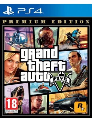 Grand Theft Auto V (Premium Edition) - Sony PlayStation 4 - Action