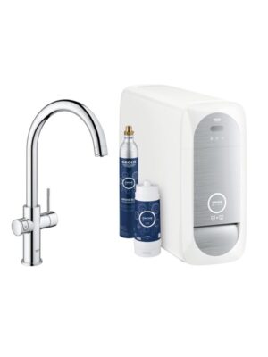 Grohe Blue Home Køkkenarmatur med C-tud, Krom