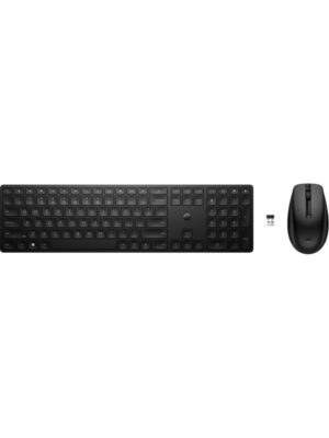 HP 655 - Tastatur & Mus sæt - Ukranisk - Sort