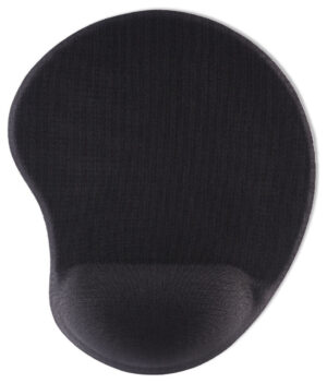 Hama Ergo Musemåtte Sort - Ergonomisk med Memory Foam