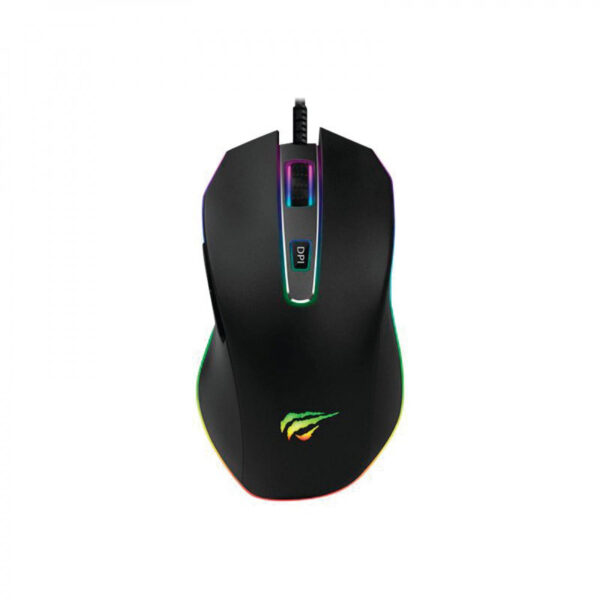 Havit Gamer Mus - 7000 DPI - RGB-belysning - HV-MS837 - 1 stk.