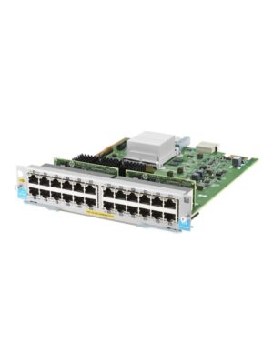 Hewlett Packard Enterprise HPE - expansion module - Gigabit Ethernet (PoE+) x 24