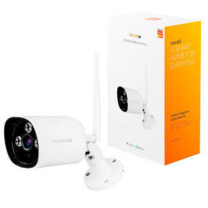 Hombli Smart Udendørs WiFi IP kamera (1080p) Hvid