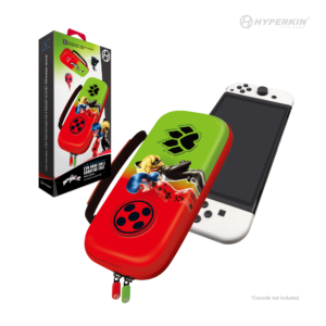 Hyperkin Official Miraculous Hard Carrying Case - Switch/Lite/Oled (Bug&Cat)