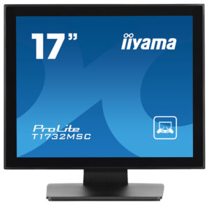 IIYAMA TFT T1732MSC-B1S PC Skærm - 17tm, 1280x1024, Touchscreen, DP/HDMI/VGA/LS/IP54 - 20W