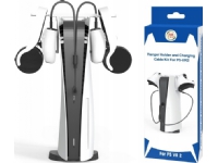 JYS Holder Mount til Playstation 5 / Ps5 Til 2x Pad Vr2 / Hovedtelefoner / P5160