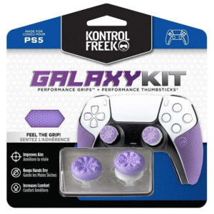 KontrolFreek Performance Sæt med Grip og Thumbsticks til PS5 Controller - Galaxy