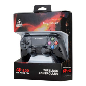 Krüger&Matz Warrior Kablet Gamepad (PS4/PC) Sort