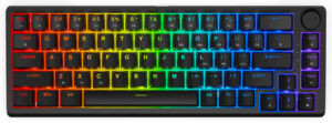 Krux Atax Pro RGB Outemu Mekanisk Gaming Tastatur (65 pct.) - Røde Switches