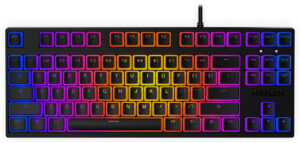 Krux Atax Pro RGB Pudding Outemu Mekanisk Gaming Tastatur (65 pct.) - Sorte Switches