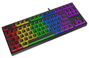 Krux Atax RGB Pudding Outemu Mekanisk Gaming Tastatur (65 pct.) - Sorte Switches