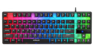 Krux Solar TKL RGB Gaming Tastatur (65 pct.) - Membran