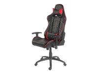 LC Power LC-GC-1 Gamer Stol Sort Rød