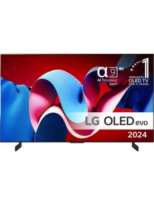 LG 48" Fladskærms TV OLED48C4 OLED 4K