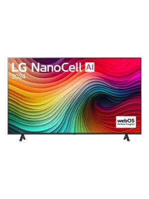 LG 65" Fladskærms TV 65NANO82T3B Nano82 Series - 65" LED-backlit LCD TV - 4K LED 4K