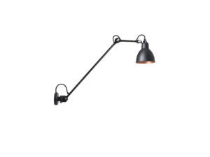 Lampe Gras - 304L60 Væglampe Sort/Sort/Kobber