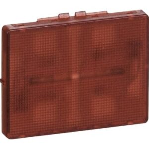 Lauritz Knudsen Opus66 lampe rød 250v 1 modul (10 stk)