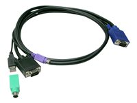 LevelOne ACC-3201 Kabelsæt til tastatur / video / mus (KVM)