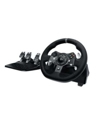 Logitech G920 Driving Force - rat og pedalsæt - kabling - Wired Steering wheel & Pedal set - Microsoft Xbox One