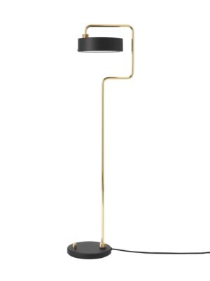 Made By Hand Petite Machine Floor Lamp 108x32 cm - Deep Black