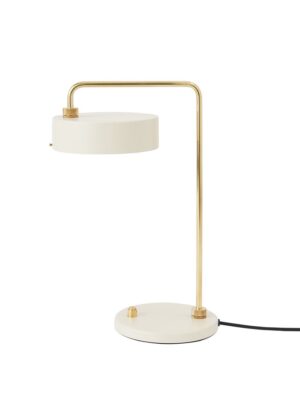 Made By Hand Petite Machine Table Lamp 52x33 cm - Oyster White