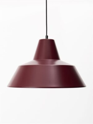 Made By Hand Workshop Lamp W1 Ø: 18 cm - Wine Red