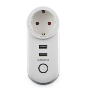 Marmitek Smart Power SI Stikkontakt m/Energimåler (USB)