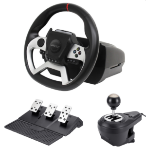 Maxx Tech Pro FF Racing Wheel Kit (Wheel, 3-pedal set&shifter) - PS4/PC/ XBOX