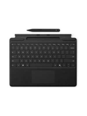 Microsoft Surface Pro Keyboard - Tastatur - Portugisisk - Sort