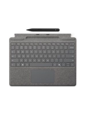 Microsoft Surface Pro Keyboard - Tastatur - Spansk - Grå