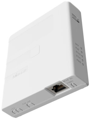 Mikrotik GPEN21 PoE Injector - 3 Porte (2x1000 Mbps Ethernet, 1x SFP Fiber)