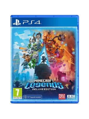 Minecraft Legends (Deluxe Edition) - Sony PlayStation 4 - Real Time Strategy