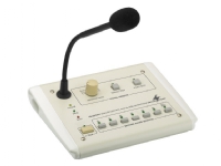 Monacor PA-6000RC, Mikrofon til interview, Ledningsført, Hvid