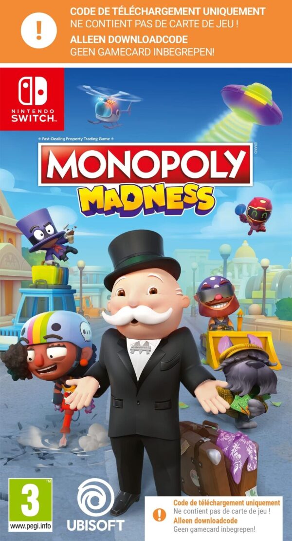 Monopoly Madness (Code In Box) (FR- Multi in game)
